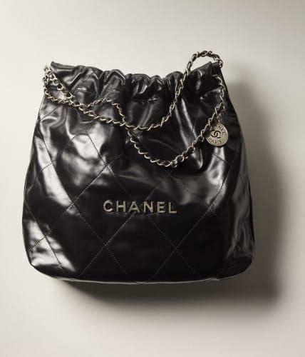 chanel 22 small black silver|Chanel handbags near me.